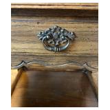 DR - Wooden End Table with Drawer & Lower Shelf - 23 x 26 x 26 in