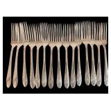 Oneida Tudor Plate Flatware Set - 68-Piece