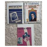 LL - Marvelous Music Books - 9 Vintage Sheet Music Covers (Piano Solos)