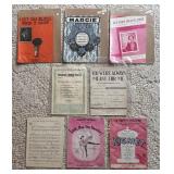 LL - Vintage Sheet Music Books - Assorted Songbooks: Kismet & Look Ma, I