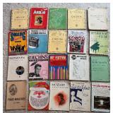 LL - Vintage Piano Sheet Music Books