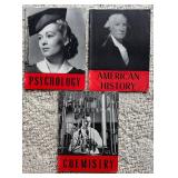 LL - Vintage Educational Books  - Physics & Mathematics & Chemistry & Economics & Psychology and More