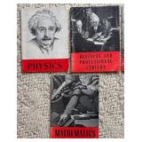 LL - Vintage Educational Books  - Physics & Mathematics & Chemistry & Economics & Psychology and More