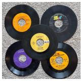 Vintage 45 RPM Vinyl Records (Lot of 35)