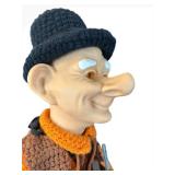 DR - Ventriloquist Dummy Doll 19 in Tall with Tool Belt & Accessories