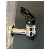 DR - Clear Acrylic Beverage Dispenser with Spigot - 19 in H