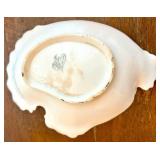 DR - Laughlin Dish & Amberina Candle Holders