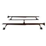 Bed Frame - Queen Size with Center Support Rails & Casters