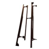 Bed Frame - Queen Size with Center Support Rails & Casters