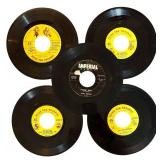 Vintage 45 RPM 7-inch Vinyl Records - Essex & RCA Victor, Decca, Capitol & More (Lot of 45)