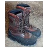 G - LaCrosse Boots Leather Upper & Rugged Lug Sole Mens Size 13