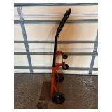 G - Hand Truck & Dolly - Orange Frame with Black U-Handle