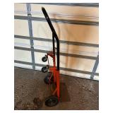 G - Hand Truck & Dolly - Orange Frame with Black U-Handle