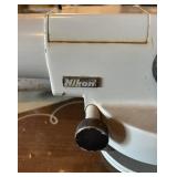 G - Nikon Auto Level Surveying Instrument with Metal Carry Case - Made in Japan - 43 in Tall