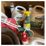 G - Roundup Lawn Weed Killer & Ortho Home Defense Insect Killer with Miracle-Gro Plant Foods