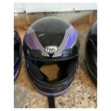 G - Snowmobile Helmets (Lot of 3) with Accessories & Storage Bags