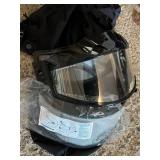 G - Snowmobile Helmets (Lot of 3) with Accessories & Storage Bags