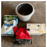 G - EarthWay EV-N-SPRED Shoulder Broadcast Seed Spreader & Scotts Grass Seed Sun & Shade Mix