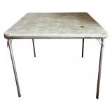 Samsonite Card Table 8775 33.5 in Square 28 in High