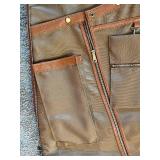 Executive Collection Leather Garment Bags by J. Barkett (Lot of 2)