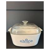 DR - Pyrex Town & Country Divided Dish w/Lid, La Marjolaine L