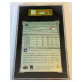 Chris Cole RC Graded SGC 92 8.5 NM-MT+ 2000 UD Encore #232 Rookie Football Card