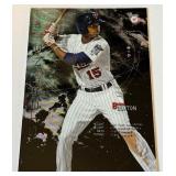 Byron Buxton /35 2014 Bowman Sterling #BBT-BB Oversized Numbered 28/35 Minnesota Twins Baseball Card