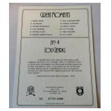 Lou Gherig /5,000 1985 Perez Steele Great Moments #4 Numbered 0740/5,000 Baseball Card