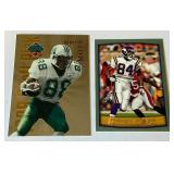 Randy Moss RC - 2 Oversized Minnesota Vikings Football Cards