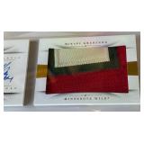 Mikael Granlund RC Auto & Tri-Colored Jumbo Relic /25 2013-14 National Treasiures Booklet #26 Numbered 07/25 Beckett Graded 9 / 9 Minnesota Wild Hockey Card