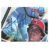 Kent Hrbek Autographed 1985 Donruss #40 Oversized Minnesota Twins Baseball Card