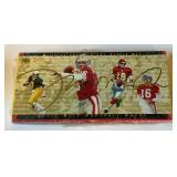 Joe Montana 1995 Upper Deck Official Career Card Set