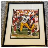 Reggie White Autographed and Framed Green Bay Packers Football Photo
