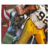 Reggie White Autographed and Framed Green Bay Packers Football Photo