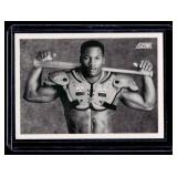 Bo Jackson Iconic Shoulderpads 1990 Score #697 Baseball Card