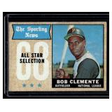 Roberto Clemente 1968 Topps #374 Vintage Baseball Card