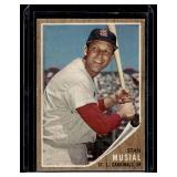 Stan Musial 1962 Topps #50 Vintage Baseball Card