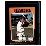 Tony Oliva 1975 Topps Mini #325 Vintage Baseball Card