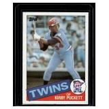 Kirby Puckett RC 1985 Topps #536 Rookie Minnesota Twins Baseball Card