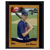 Joe Mauer RC 2002 Topps #622 Rookie Minnesota Twins Baseball Card