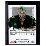 Jesper Wallstedt RC 2024-25 Fleer Ultra #M-16 Rookie Minnesota Wild Hockey Card