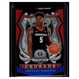 Anthony Edwards RC 2020 Prizm Draft Picks Crusade #81 Rookie Basketball Card