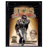 Randy Moss /1999 Insert Topps Stars of the Game #S8 Numbered 934/1999 Minnesota Vikings Football card