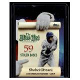 Shohei Ohtani Die CutFoil 2025 ToppsThe Nice List Insert #MNL-2 Baseball Card