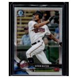 Byron Buxton /499 Refractor  2018 Bowman Chrome #2 Minnesota Twins Baseball Card Numbered 137/499