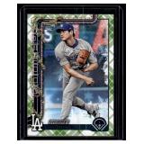 Shohei Ohtani Green Plaid SP 2025 Topps Holiday #H1 Baseball Card