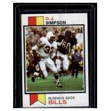 OJ Simpson 1973 Topps #500 Vintage Football Card
