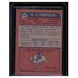 OJ Simpson 1973 Topps #500 Vintage Football Card