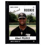 Albert Pujols RC 2000 Just Memorabilia Featured Insert #AP2 Rookie Baseball Card