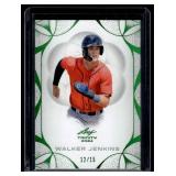 Walker Jenkins /15 RC SP! 2024 Leaf Trinity #193 Numbered 12/15 Rookie Minnesota Twins Baseball Card